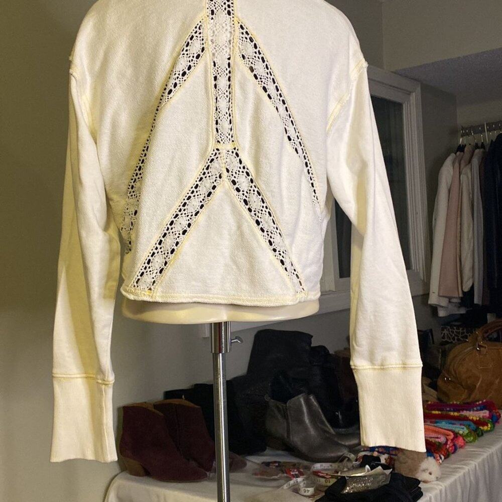 Free People We The Free Listo Cause Cardi - Picture 3 of 5